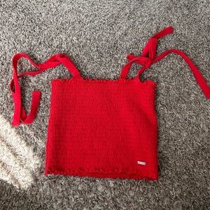 Hollister Tie Tank top